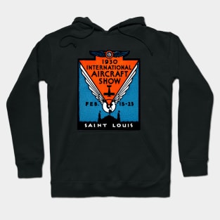 1930 St. Louis International Air Show Hoodie